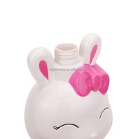 PET forme spéciale bébé en plastique dessin animé mignon lotion cosmétique gel douche désinfectant pour les mains shampoing fille lapin presse bouteille