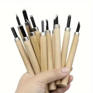 12 pièces professionnel <span class=keywords><strong>sculpture</strong></span> sur <span class=keywords><strong>bois</strong></span> ciseaux ensemble basique détaillé main bricolage outils Kit pour le travail du <span class=keywords><strong>bois</strong></span> <span class=keywords><strong>Sculpture</strong></span> artisanat débutant Expert - Product Image 2