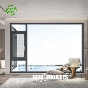 CLEARVIEW Usine Aluminium Bâtiment Maison Passive Fenêtres Fenêtre à battants de sécurité - Product Image 1