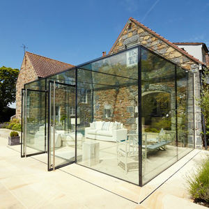 Panneaux solaires de maisons en verre de <span class=keywords><strong>solarium</strong></span> commercial en aluminium d'extérieur autoportantes modernes pour des villas de patio couvrant l'hiver - Product Image 5