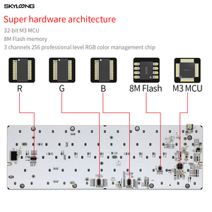<span class=keywords><strong>Teclado</strong></span> para Juegos con Cable Skylong <span class=keywords><strong>SK61</strong></span> Profesional Retroiluminado de 61 Teclas a Precio de Fábrica - Product Image 5