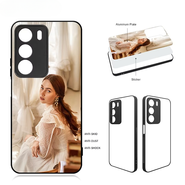 2D Sublimation TPU Waterproof Shockproof Card Holder Phone Case for Realme C71 Sports Design Personality Heat Transfer