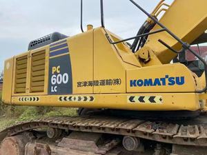 Mini pelle Komatsu PC600-8 modèle 2020 d'occasion avec moteur japonais d'origine, pompe, moteur, composants principaux, garantie 1 an - Product Image 3