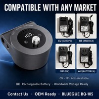 Machine à ongles professionnelle sans fil 45000 tr/min, lime à ongles électrique sans balais, emballage personnalisé, logo, kit de manucure