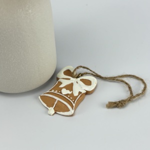 Custom Wholesale Handmade Resin Hanging Bow Vintage Style Christmas Tree Decoration <b>Ornament</b> High Quality Lovely Style - Product Image 2