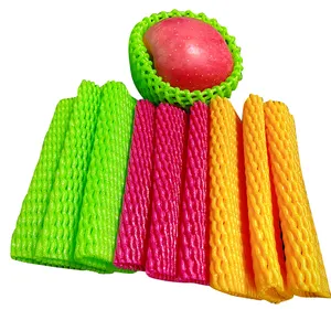 Apple Foam Net For Fruits Protective Netting Sleeves banana fruit net cover
