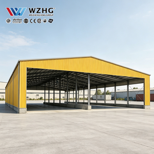 Edificio de Almacenamiento Industrial con Estructura de Acero Prefabricada, Opciones de Correas C y Z, y Opciones de Aislamiento para Techos - Product Image 1