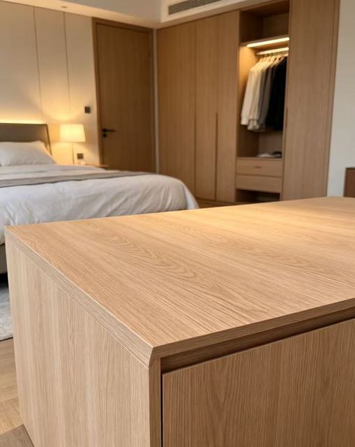Hot Sale Natural Wood Veneer Decorative Facing Veneer for Commercial Furniture Project