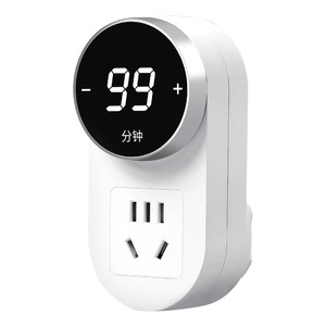 Kailan Smart Socket 128X128 TFT Display CN <b>Plug</b> Auto Power Off Timer for Home Use - Product Image 1