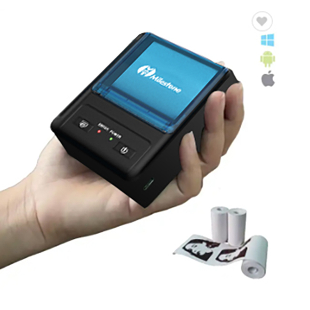 Mini Portable Receipt Thermal Mobile Pocket 58mm Blue Tooth Wireless Hand Imprimante Thermique Blue Tooth Thermal Mini Printer