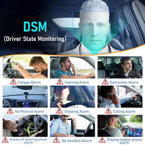 Caredrive mr830 mới mệt mỏi hệ thống giám sát với ghi âm ngủ cảm biến báo động xe theo dõi GPS lái xe mệt mỏi màn hình - Product Image 2