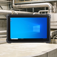 Tableta Robusta IP67 para Windows/Linux GMS de 10.1 Pulgadas, 6000 mAh, NFC, RFID, 4G, GPS, BT, Lector de Venas de la Palma, Software Personalizado, Seguridad, Patrulla, OEM, ODM