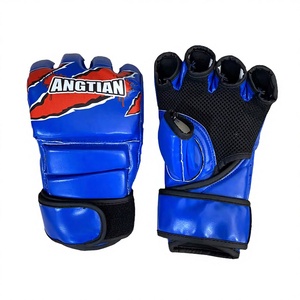 Wholesale Price Waterproof <b>Plastic</b> PU Leather Customizable Lightweight for Wrist Support Outdoor Boxing <b>Gloves</b> for - Product Image 3