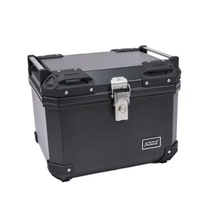 OEM Abs PP Motocicleta <span class=keywords><strong>Top</strong></span> Box <span class=keywords><strong>Moto</strong></span> Stand <span class=keywords><strong>Top</strong></span> <span class=keywords><strong>Case</strong></span> Motocicleta Tail Box 35L/45L/55L - Product Image 1