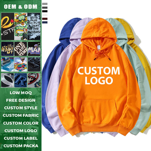Sweat à capuche thermochromique en coton 100% premium, grammage lourd, coupe ample unisexe, vêtement vierge personnalisable avec logo - Product Image 3