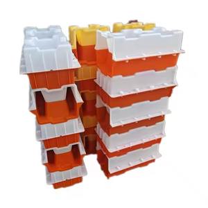 Stampi per Blocchi di Cemento Autobloccanti Personalizzati a Basso Costo, Stampo Prefabbricato per Barriere Autobloccanti - Product Image 2