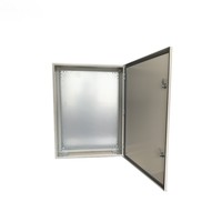 Boîtier de distribution électrique extérieur étanche IP65 en acier pour électronique et instruments