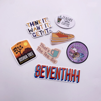Conception de logo pour étiquettes adhésives, impression d'autocollants découpés résistants aux UV, autocollants personnalisés en vinyle PVC imperméable