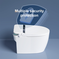 Nouveauté Contrôle vocal Connecté au téléphone Sanitaires WC Toilette intelligente Toilettes sans eau Compostage
