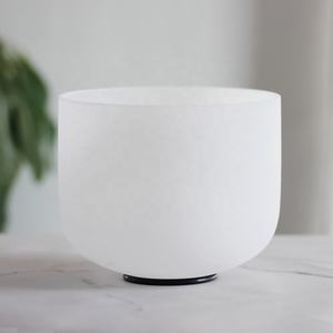 Ciotola Sonora in Quarzo per Guarigione Sonora con Suono di Pioggia di Montagna, Misure 6-14 Pollici, Note Diverse, Chakra, Ciotola Sonora Ghiacciata per <span class=keywords><strong>Pace</strong></span> Interna Spirituale - Product Image 5