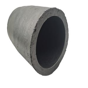 Four à <span class=keywords><strong>induction</strong></span> en carbure de silicium, capacité 200-300 kg, avec <span class=keywords><strong>creuset</strong></span> cylindrique en graphite pour la fusion du cuivre et de l'aluminium, et <span class=keywords><strong>creuset</strong></span> en argile - Product Image 1