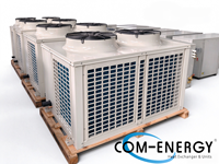 Unité de condensation à refroidissement par air de type U large COM-ENERGY avec compresseur Copeland ZB Scroll pour applications de compresseurs à piston et à spirale