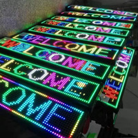 Écran d'affichage publicitaire couleur LED P10 YIWU pour magasin, écran de porte