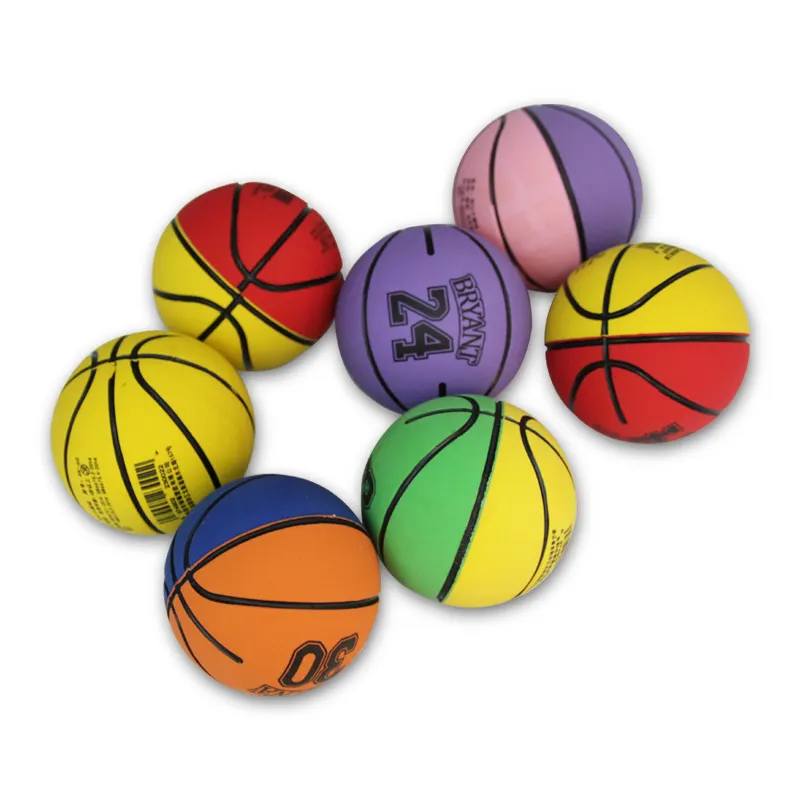 Máquina Expendedora de pelotas de goma para deportes, máquina expendedora de pelotas de baloncesto, 3d con logotipo impreso personalizado, 2022