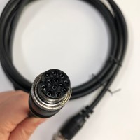 Câble d'extension d'alimentation mâle vers femelle pour connecteur d'aviation 12 broches GX12 GX16 GX20