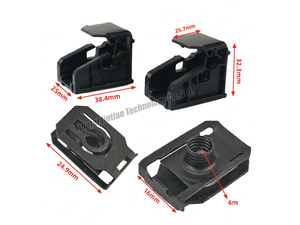 OE #6R0941511 Accesorios para automóviles Soporte de clip de montaje de faros Kit de reparación de faros Uso para V <span class=keywords><strong>W</strong></span> <span class=keywords><strong>Polo</strong></span> - Product Image 6