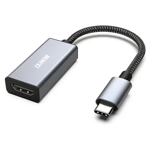 BENFEI USB tip-c için HDMI adaptörü [Thunderbolt 3/4 uyumlu] iPhone 15 Pro/Max, MacBook Pro/Air 2023, iPad Pro, iMac, S23