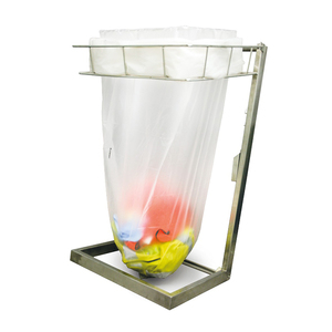 Porta sacchetti della spazzatura JH-Mech con ruote per esterni, porta sacchetti multiuso in <span class=keywords><strong>metallo</strong></span> - Product Image 3