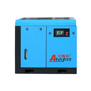 7.5 Kw 10 Hp 145Psi Compresseur d'air rotatif à vis refroidi par air industriel Prix