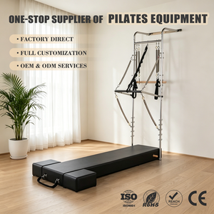 ZENJOY Tour murale de Pilates en acier inoxydable de qualité supérieure avec ressorts, nouvelle version pour le remodelage corporel et l'entraînement physique - Product Image 1
