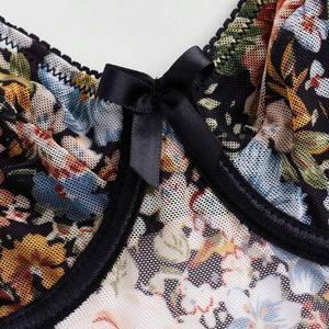 Nouvelle arrivée, haut <span class=keywords><strong>corset</strong></span> court en denim bleu pour femmes, sexy, sans manches, crochet avant, taille amincissante, bustier, maintien de la poitrine, shapewear - Product Image 4