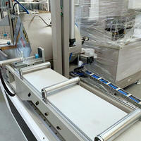 Sierra de Corte de Precisión de Doble Cabezal CNC WEIKE, Máquina de Corte de Aluminio en Oferta para el Procesamiento de Perfiles de Puertas y Ventanas