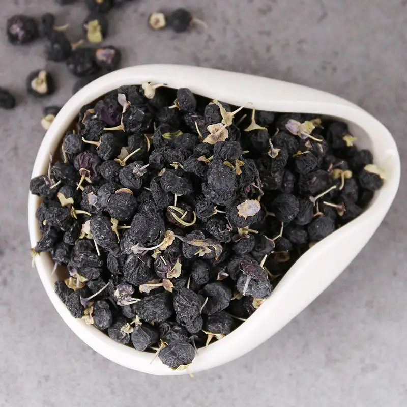 Çay organik kurt üzümü için toptan kurutulmuş siyah kurutulmuş meyveler çin Wolfberries