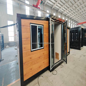 Double Wings Expansível Madeira Grão Cor Recipiente Casa Pequena Borboleta Expansão 20ft/40ft para Hotéis Armazéns Lojas - Product Image 4