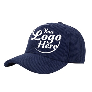 Men's Corduroy Baseball Caps Custom Winter Solid-Color Bulk Purchase Warmth-Keeping Plush Trim for Sports <b>Cycling</b> Mountaineering - Product Image 2