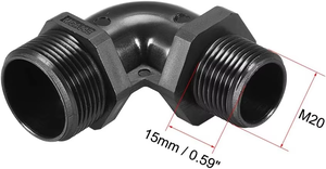 Bán buôn điện ống dẫn Nylon chống thấm nước khuỷu tay loại 90 độ ống dẫn nối cable gland nối - Product Image 2