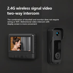 Videoportero Inteligente X6 con Pantalla IPS de 4.3 Pulgadas para Interiores/Exteriores, 2.4G 130 °   Cámara de Seguridad con Monitor para Selfies, Seguridad en el Hogar, Audio Bidireccional - Product Image 2