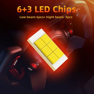 Factory Newest F50 <b>Projector</b> Lens Bi Led Headlights New Fashion 5500K 3 Inch Bi Led Lens Headlight Car <b>Lighting</b> - Product Image 4