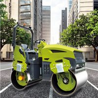Compacteur à rouleaux vibratoire pour travaux routiers, moteur Changchai, rouleau à asphalte, haute force d'excitation, comprend pompe, moteur, roulement, engrenage