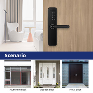 Liliwise Manufacturer Keyless Touch Screen Tuya App Wifi Gate <b>Lock</b> Smart Fingerprint Door <b>Lock</b> - Product Image 5