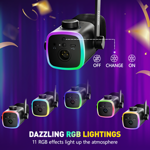 ไมโครโฟนไดนามิก <span class=keywords><strong>FIFINE</strong></span> AM9-XLR/<span class=keywords><strong>USB</strong></span> Type-<span class=keywords><strong>C</strong></span> ไฟ RGB ตัดเสียงรบกวน (ANC) ปุ่มควบคุมเสียง/เกนแบบซอฟต์แวร์ พกพาสะดวก ใช้สายสำหรับเล่นเกม - Product Image 2