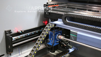 Mesin Tekuk Plat Baja Hidrolik CNC Press Brake Delem DA66S Langsung dari Pabrik, Mendukung Kustomisasi