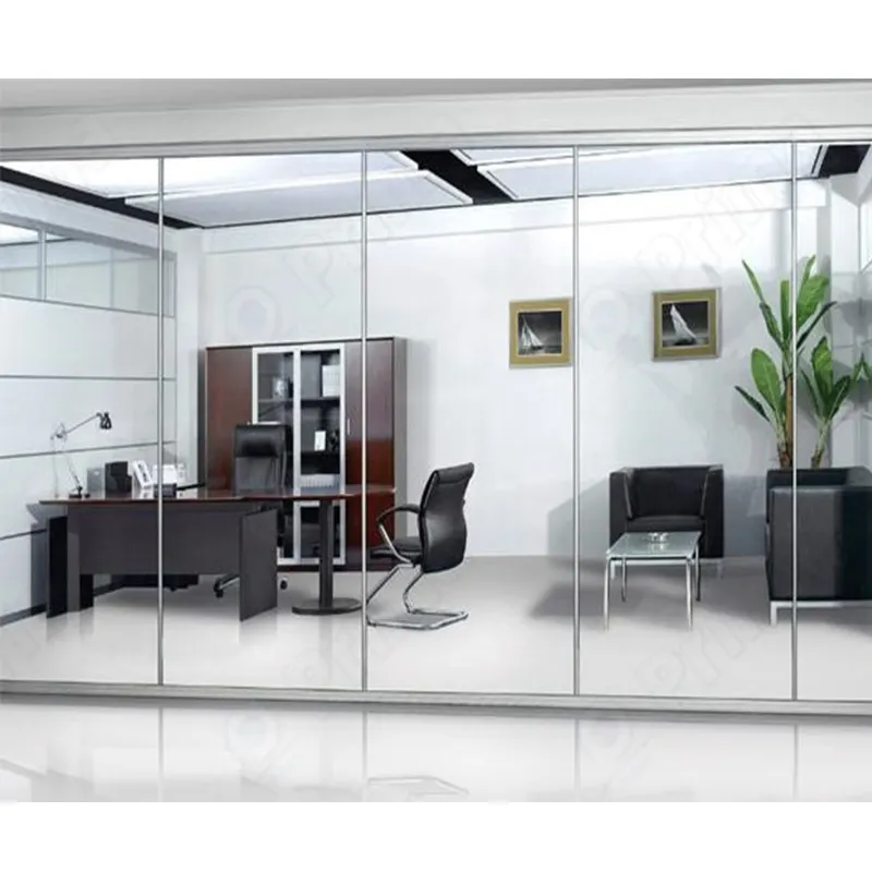 Modern Tempered Glass Partition For Office Living Room