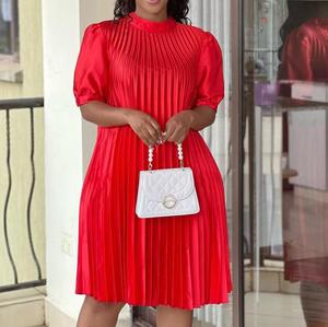 Vestito da <span class=keywords><strong>donna</strong></span> con cinturino Casual allentato di nuova moda estate 2023 da <span class=keywords><strong>donna</strong></span> di <span class=keywords><strong>grandi</strong></span> dimensioni - Product Image 2