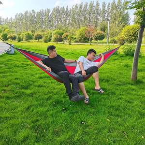 <span class=keywords><strong>เปล</strong></span>ญวนสำหรับตั้งแคมป์กลางแจ้งพร้อมเสาไฟเบอร์กลาส โครงสร้างแบบห้องนอนเดียว สำหรับการแบกเป้เดินทางและการตั้งแคมป์ในสวนหลังบ้าน - Product Image 5