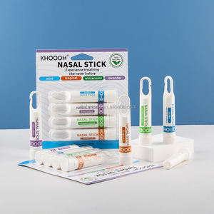 Inhalateur nasal aromathérapeutique à la menthe - Type <span class=keywords><strong>BoomBoom</strong></span>, double orifice, crochet portable pour une fraîcheur quotidienne - Product Image 3